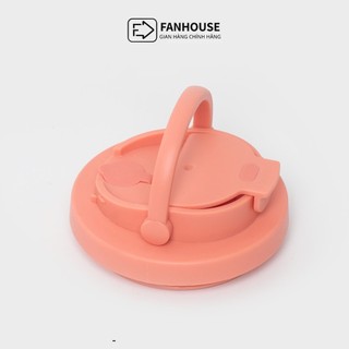 Nắp ly giữ nhiệt Pastel v2, phụ kiện bình nước ống hút tritan