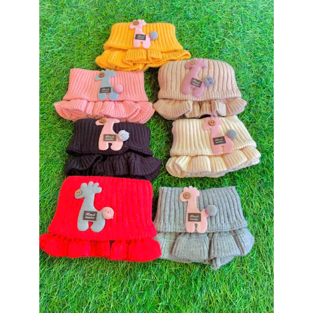 KHĂN ỐNG LEN NHÚN BÈO CHO BÉ YÊU