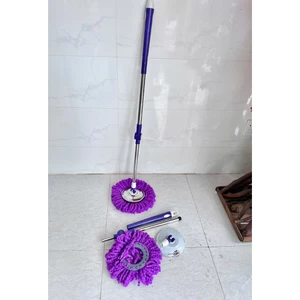 CÂY LAU NHÀ MĂM INOX XOAY 360 ĐỘ