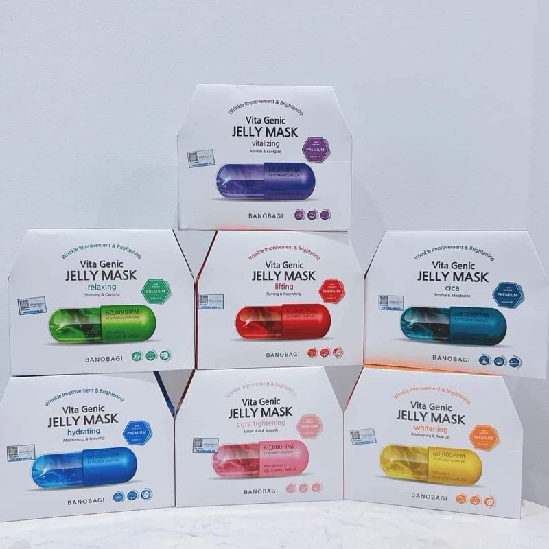 1-5 miếng Mặt nạ Banobagi Vita Genic Jelly Mask 30g/miếng hạn 2028 Hàn Quốc  IS77