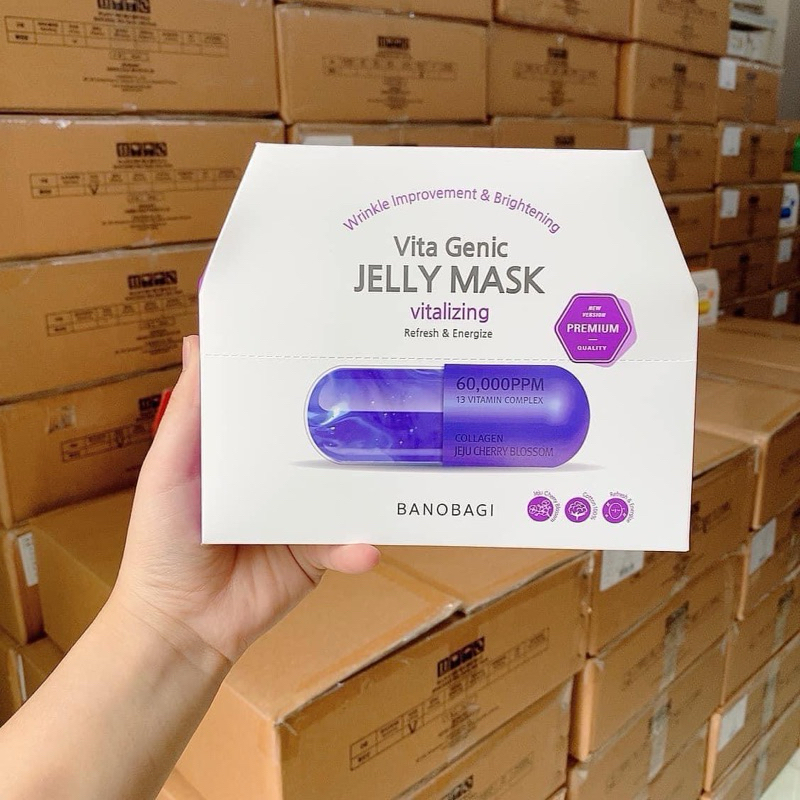 1-5 miếng Mặt nạ Banobagi Vita Genic Jelly Mask 30g/miếng hạn 2028 Hàn Quốc  IS77
