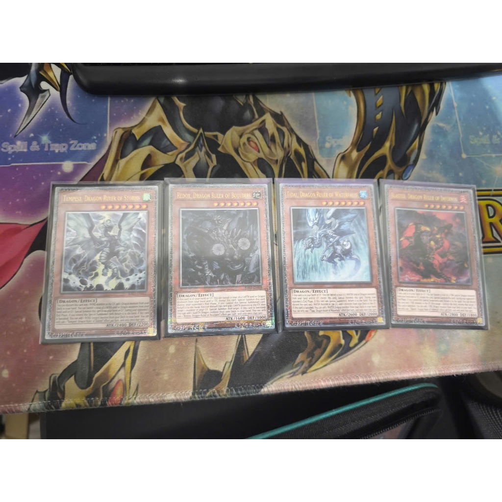 [Yugioh Funny Shop] 1 set thẻ bài 4 lá Dragon Ruler 25TH RA03 (Blaster ...