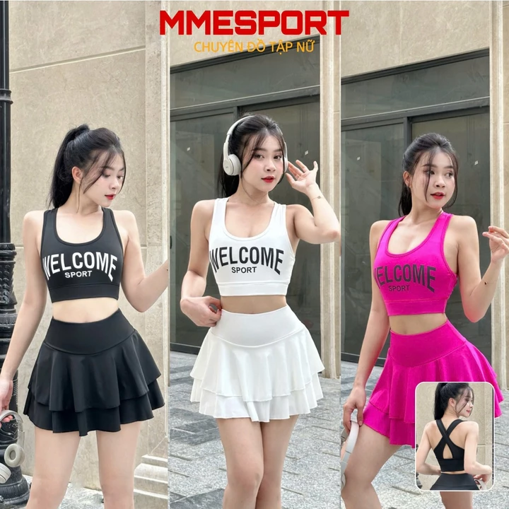 Bộ đồ tập Gym nữ, Đồ tập yoga nữ, Đồ tập nữ, shuttle dance, aerobic 2024 | Mmestore