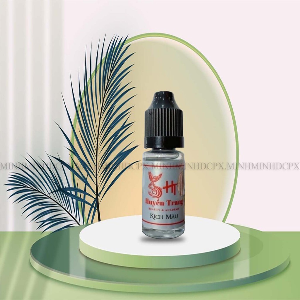 Nước pha mực kích màu, sử dụng trong phun xăm thẩm mỹ, các hàng perma, light, HT, Hoa đào_5ML