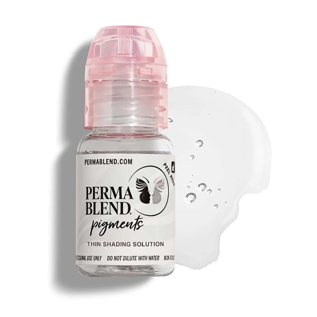 Nước pha mực kích màu, sử dụng trong phun xăm thẩm mỹ, các hàng perma, light, HT, Hoa đào_5ML