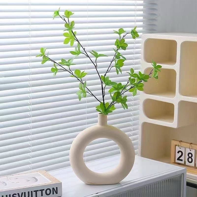 Lọ hoa trang trí phòng khách, decor nhà cửa, dán treo tường cực đẹp