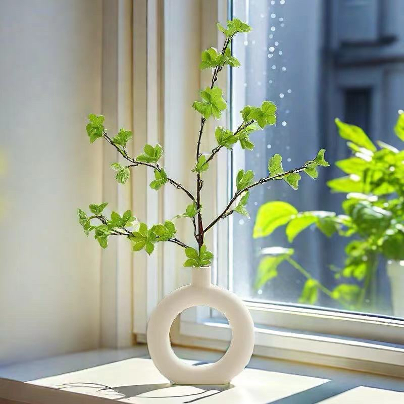 Lọ hoa trang trí phòng khách, decor nhà cửa, dán treo tường cực đẹp