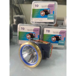 Đèn Pin Đội Đầu Siêu Sáng Pin Trâu Thái Lan Pin Trâu 15 - 20 tiếng, chiếu xa 200M, Đèn Pin đội đầu TĐ 8521