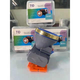 Đèn Pin Đội Đầu Siêu Sáng Pin Trâu Thái Lan Pin Trâu 15 - 20 tiếng, chiếu xa 200M, Đèn Pin đội đầu TĐ 8521
