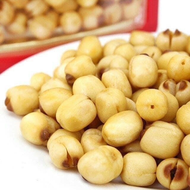 Hạt Sen Sấy Giòn Cao Cấp (250g) - Giòn Rụm, Ít Đường, Hạt To, Bùi Béo, Ăn Vặt Healthy,  Quà Biếu Dinh Dưỡng Luka Food