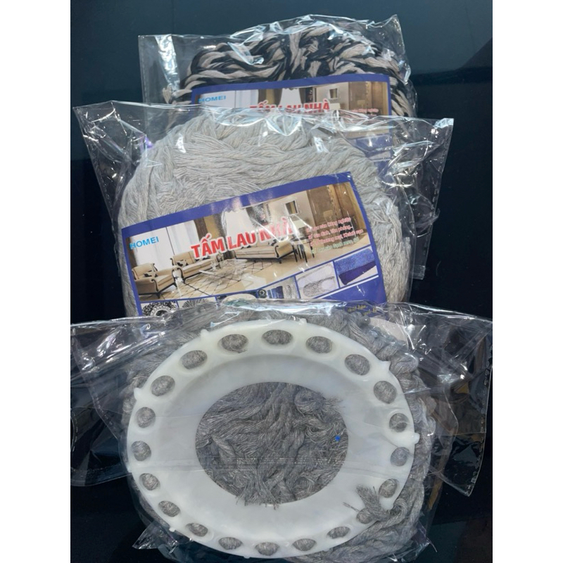 Cây lau nhà thông minh xoay 360 độ mâm INOX loại xịn - MS03