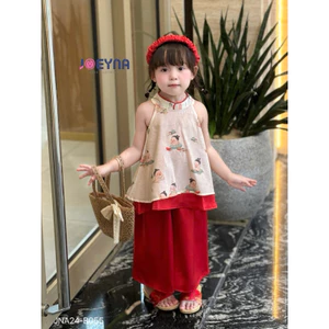 Set yếm lụa Joeyna B055 cho bé 8-23kg