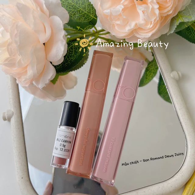 [SON CHIẾT] Son Tint Bóng căng mọng cho môi Juicy Dewyful Tint
