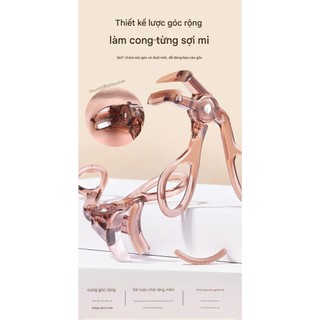 Kẹp Bấm Mi GECOMO Dụng Cụ Bấm Mi Góc Rộng Nhỏ Gọn Phù Hợp Với Mọi Hình Dạng Lông Mi