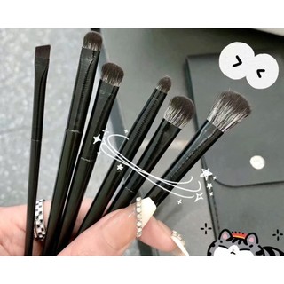Bộ 6 Cọ Trang Điểm Mắt Chuyên Nghiệp - Cọ Đánh Phấn Mắt Nhỏ Gọn Tiện Lợi Cho Bạn Nữ