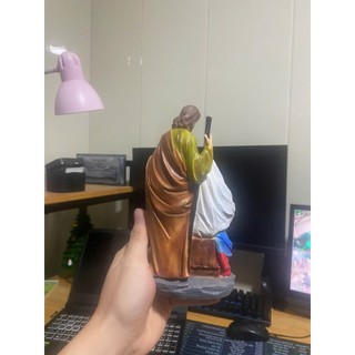 Tượng Gia Đình Thánh Gia sơn thường, chất liệu composite, cao 25cm  ( hàng có sẵn )
