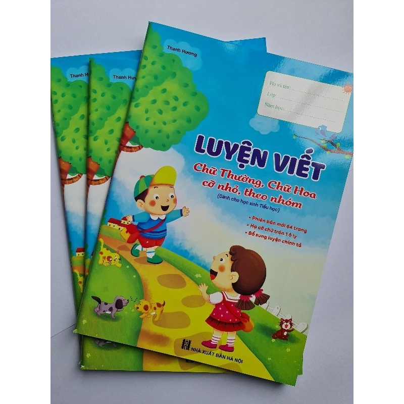 Vở Luyện Chữ Đẹp Tròn Ly Cho Học Sinh Lớp 1 Và Tiểu Học