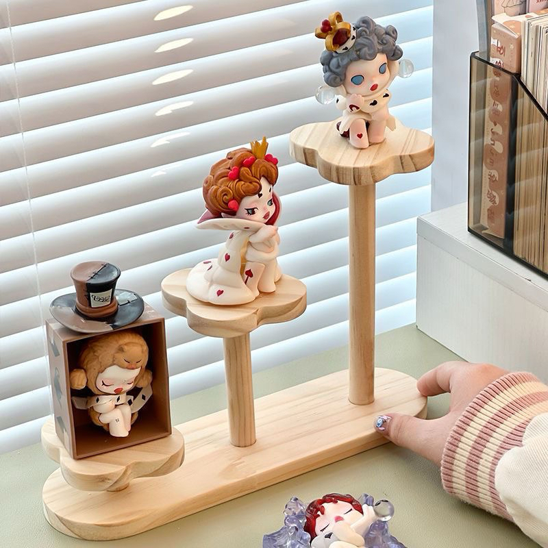Kệ gỗ nhiều ô trang trí, decor nhà cửa.