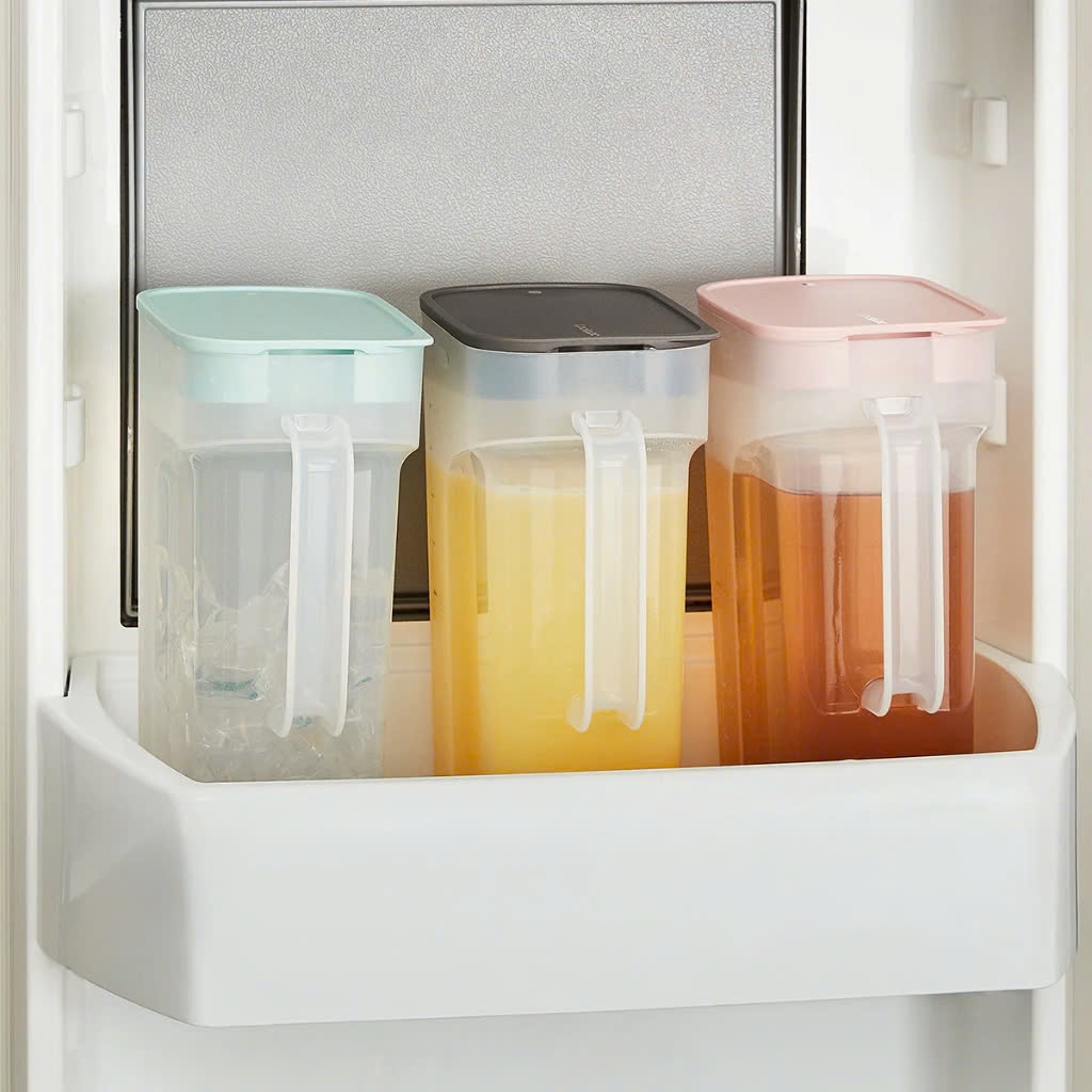 Bình nước nhựa LocknLock One Handed Jug HAP818 dung tích 2.1L, 3 màu, có tay cầm - K-MALL