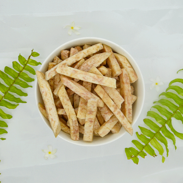Khoai Môn Sấy Giòn 250g - Hàng Loại 1 Không Vụn, Vị Bùi Béo, Giòn Rụm, Ít Ngọt, Ăn Vặt Healthy Luka Food