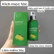 😘 SALE 50% 😘 Xịt mọc tóc bưởi xanh giảm gãy rụng và thúc đẩy mọc tóc nhanh 100ml