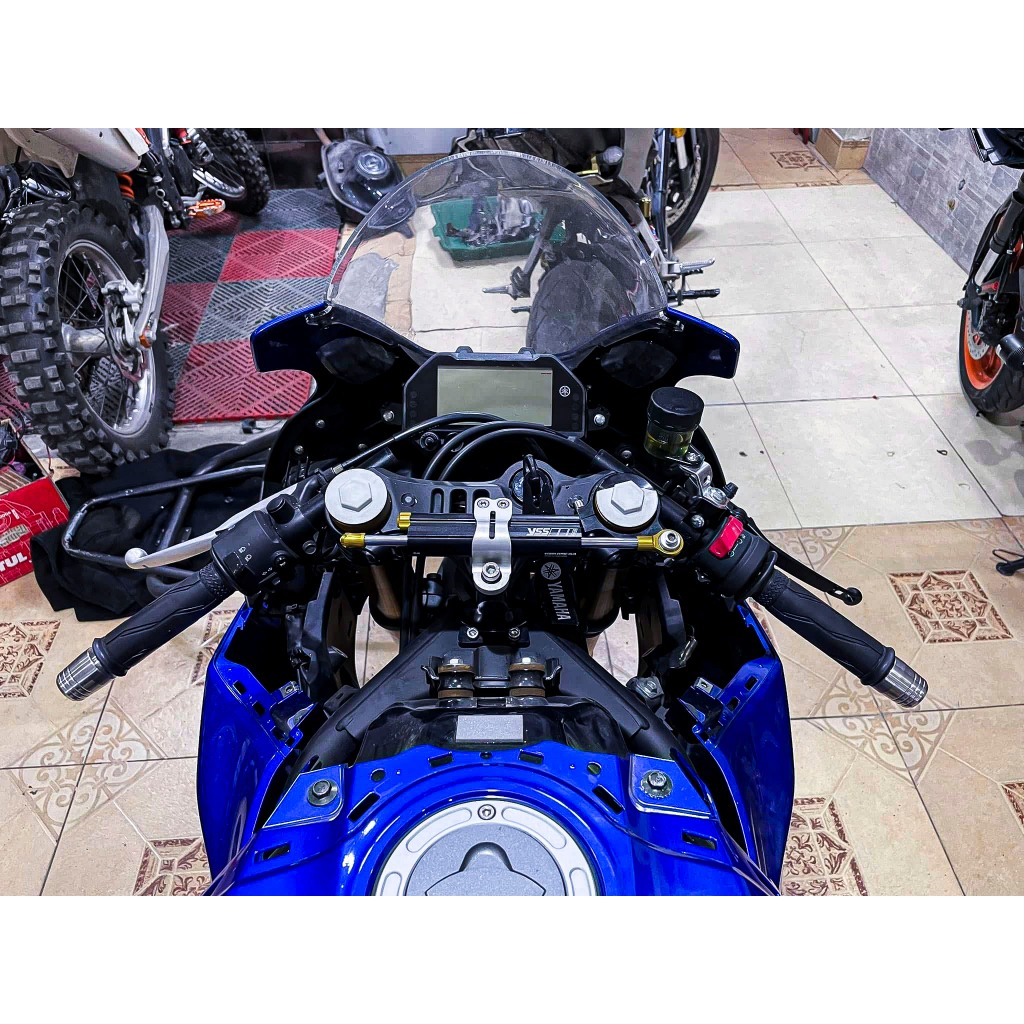 Ghidong clipon yamaha r3 r15 v3 v4 (phi 47mm) | Tay lái 47mm cho r3 ...