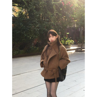 Áo khoác dạ cổ đứng Cashmere dày dặn cao cấp