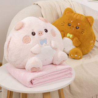 Miniso🔥Gấu chăn văn phòng nhập khẩu 🔥 Gấu bông cao cấp hàng chuẩn