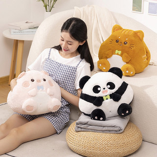Miniso🔥Gấu chăn văn phòng nhập khẩu 🔥 Gấu bông cao cấp hàng chuẩn