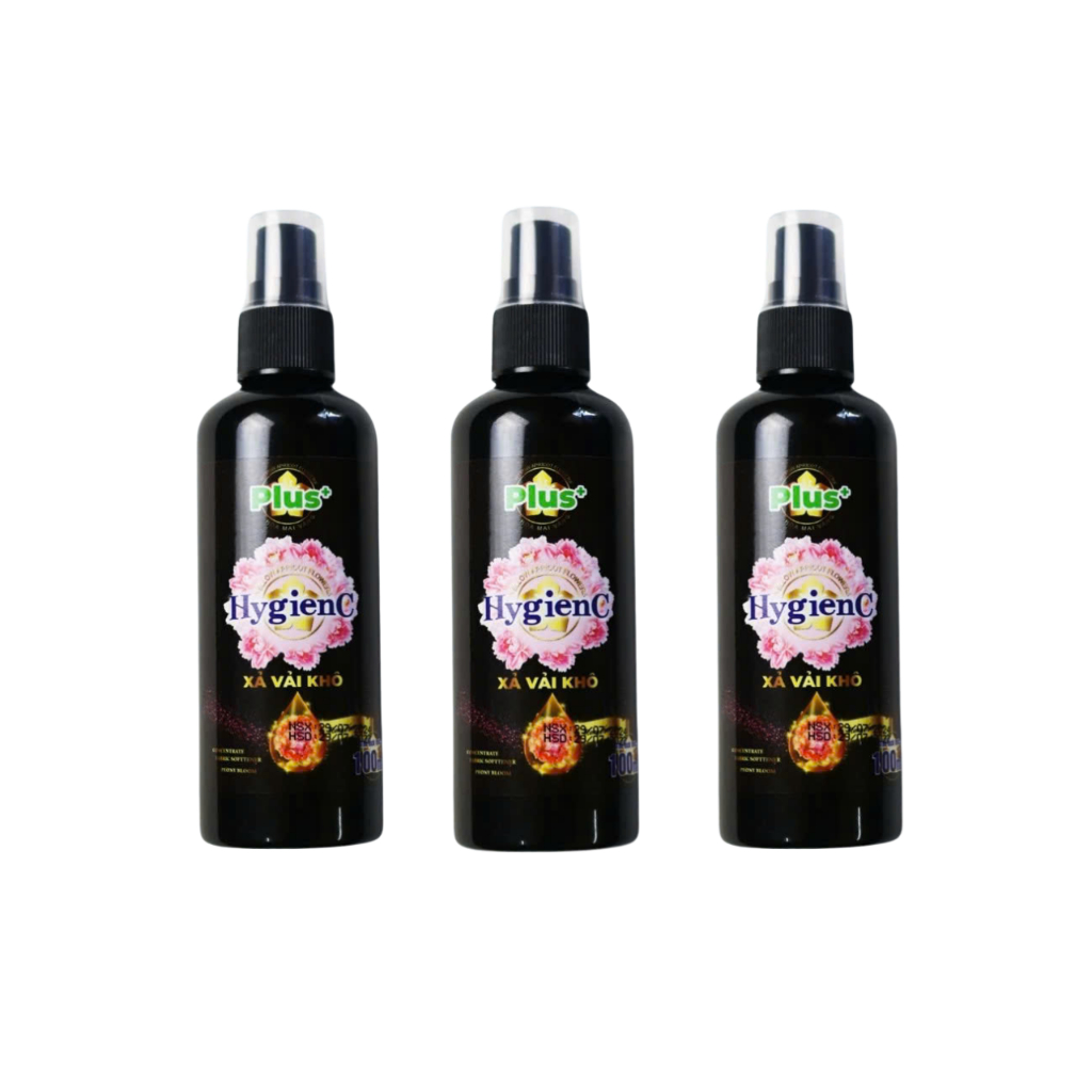Ảnh Chai Xịt Xả Vải Khô HygienC Plus 100ml/Chai Lưu Giữ Hương Thơm Bền Lâu Trên Quần Áo 4