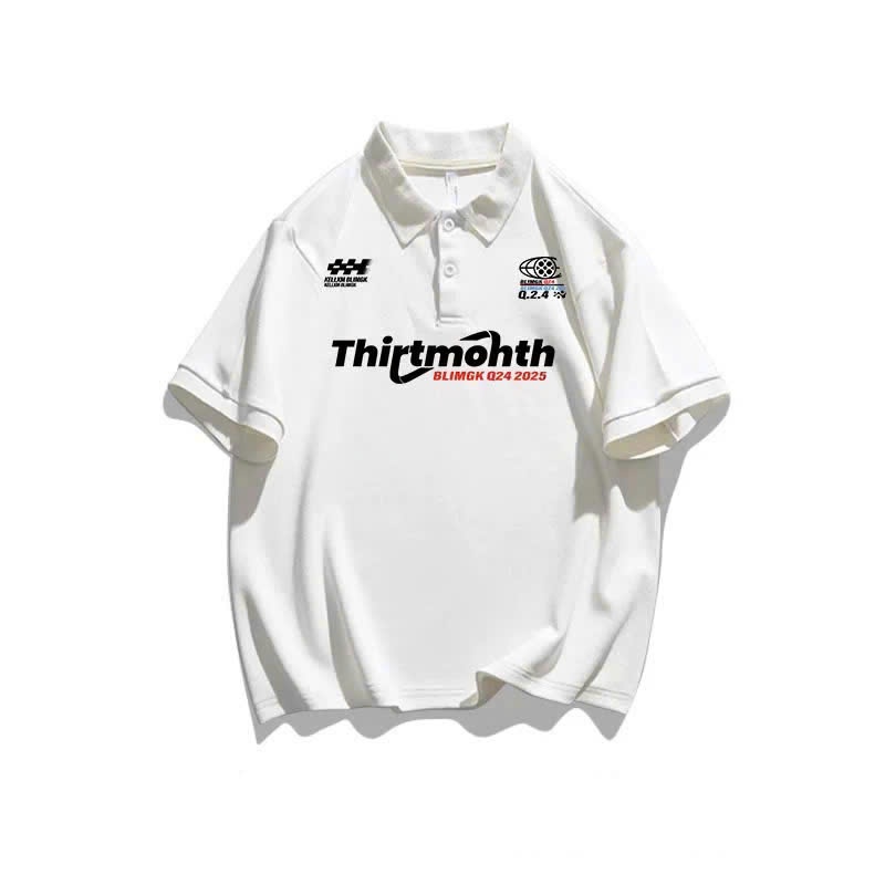 Áo thun POLO tay ngắn THIRDMONTH TAYMAX ICVCVNI Unisex menwear