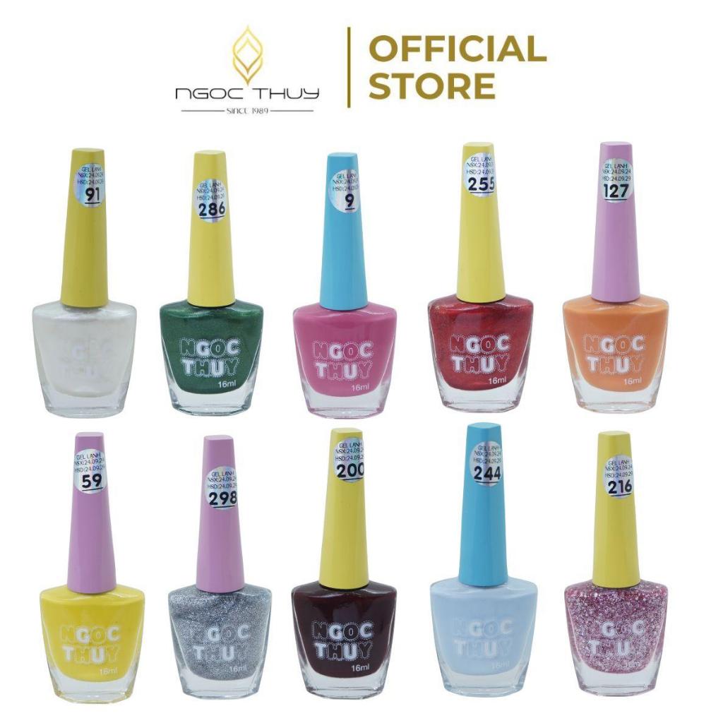 COMBO 10 CHAI - Sơn Móng Tay Gel Lạnh NT18 Nhiều Màu - Được Chọn Màu - Ngọc Thủy Nail Sơn Gel