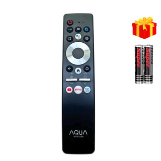 Remote điều khiển tivi AQUA giọng nói, điều khiển TV AQUA HTR-U29A - Tặng kèm pin