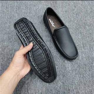 Giày lười nam da trơn đế khâu kiểu dáng lịch lãm sang trọng size 39 đên 44 (CLRK)