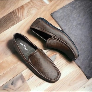 Giày lười nam da trơn đế khâu kiểu dáng lịch lãm sang trọng size 39 đên 44 (CLRK)