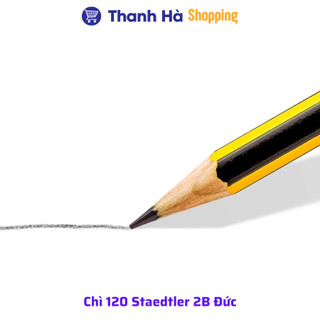 Chì 120 Staedtler 2B / HB - Đức - Thân Sọc Vàng Đen