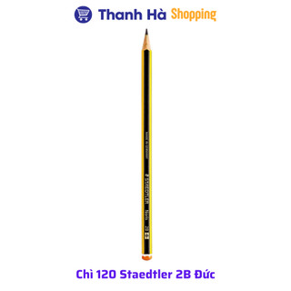 Chì 120 Staedtler 2B / HB - Đức - Thân Sọc Vàng Đen