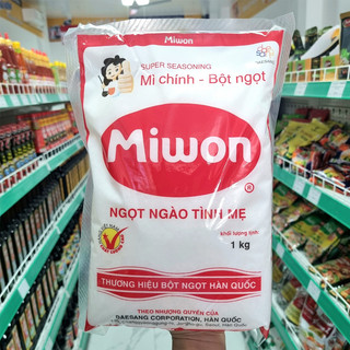 Mì chính-bột ngọt Miwon cánh lớn gói 1kg chính hãng