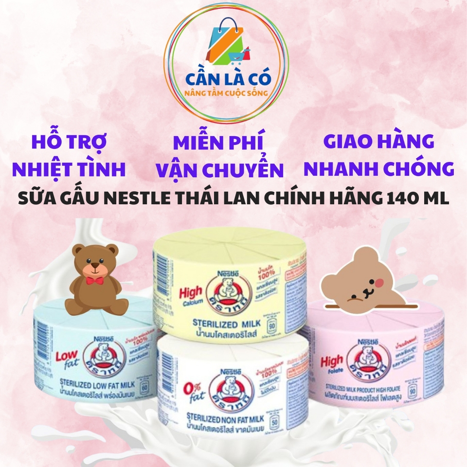 Sữa Gấu Nestle Thái Lan Chính Hãng 140ml | Shopee Việt Nam