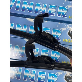 Gạt mưa silicone Winner 1 lưỡi thân mềm gạt cực sạch