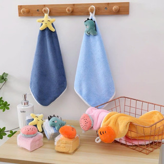 khăn lau tay nhà bếp hình gấu bông,khăn lau tay siêu thấm nước mềm mịn