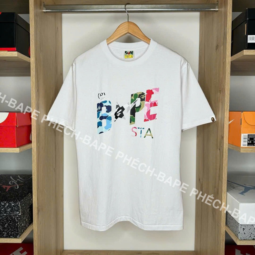 ÁO THUN BAPE CAMO FORM RỘNG NAM NỮ UNISEX VẢI COTTON HAI CHIỀU CAO CẤP ...