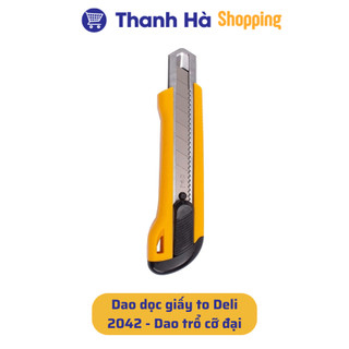 Dao rọc giấy to Deli 2042 và Lưỡi dao rọc giấy to Deli 2011.png