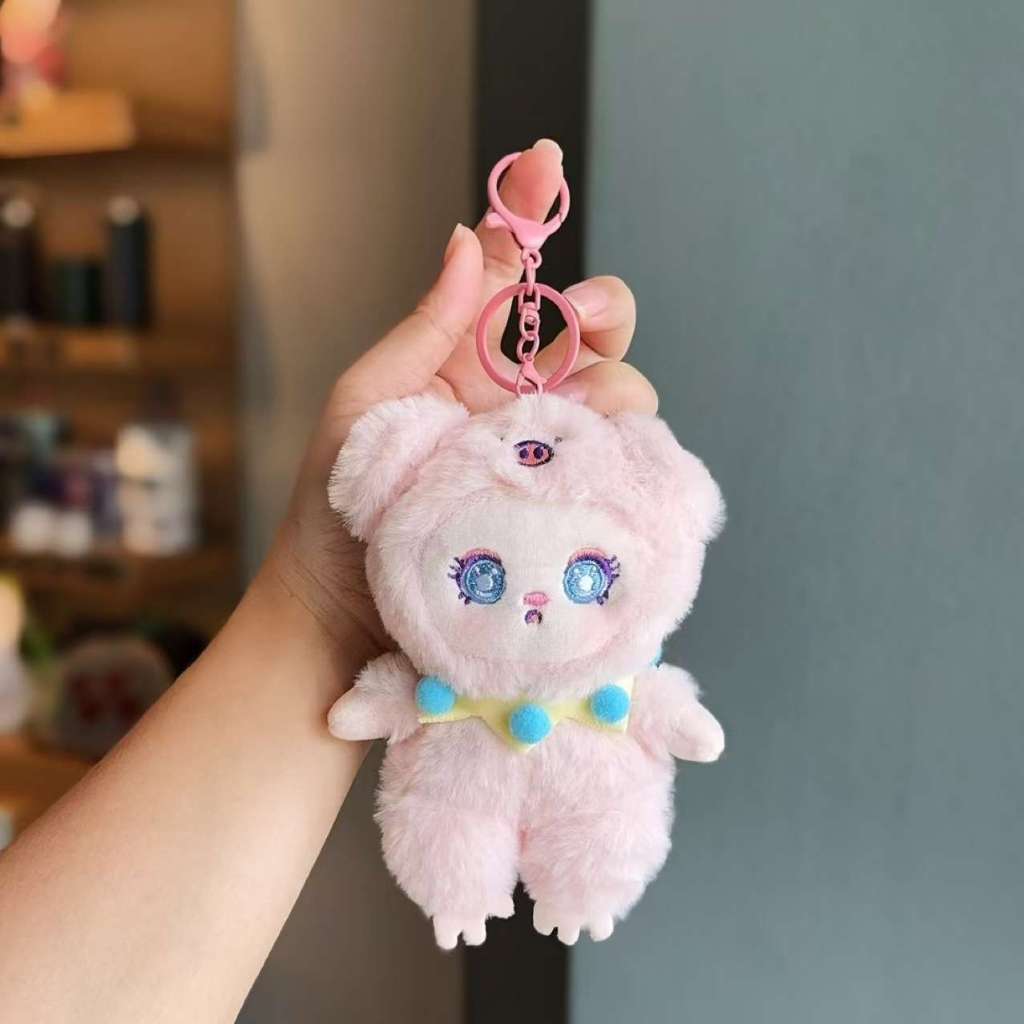 Móc Khoá Bé ba  Dễ Thương Gấu Bông Bé ba Móc Khoá Kích Thước 12 đến 17 Cm