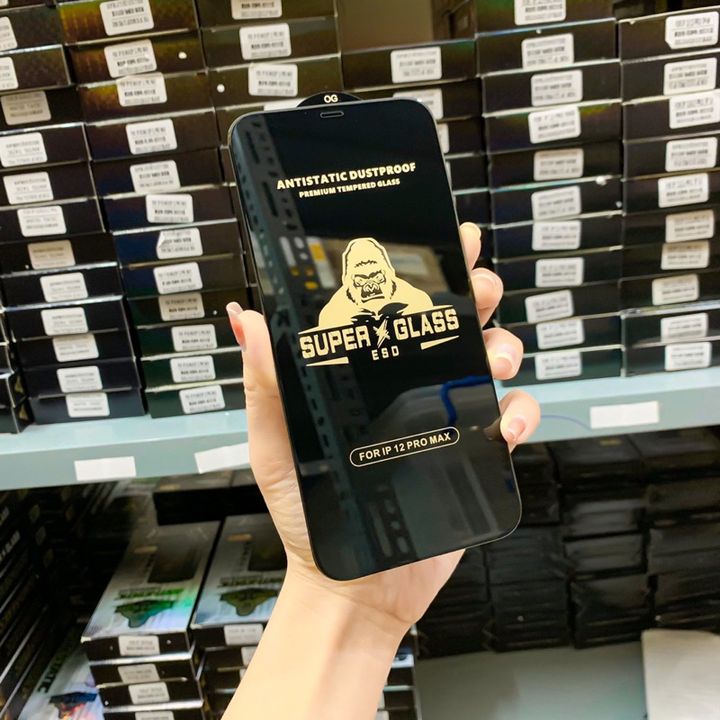 Kính cường lực Kingkong cho IPhone 6G đến 17Promax -  cảm ưng mượt - chống xước - chống vân tay