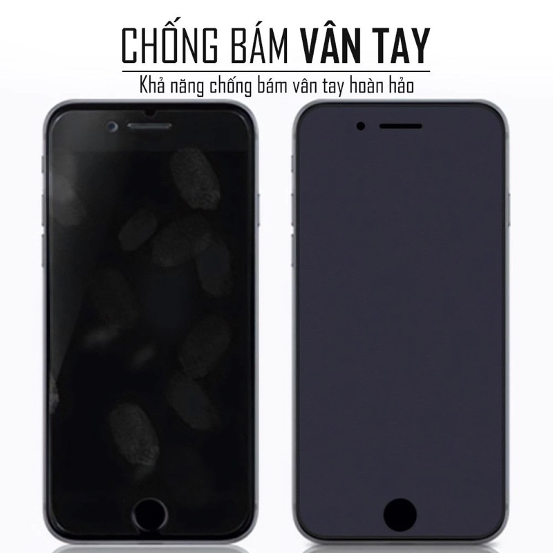 Kính cường lực chống vân tay AG cho IPhone 6 đến 16promax