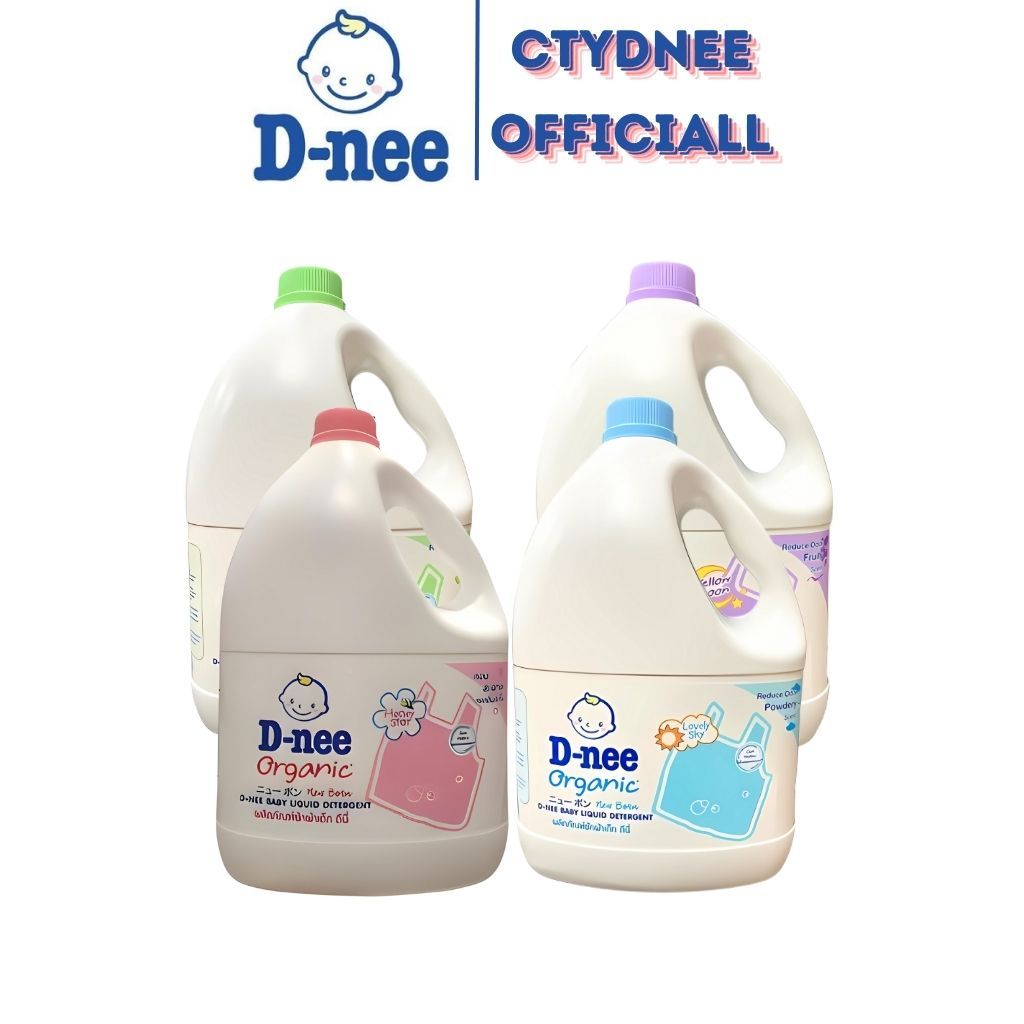 (HÀNG NHẬP KHẨU) Nước Giặt Dnee 3000Ml Thơm Dịu An Toàn Cho Bé - Nước ...