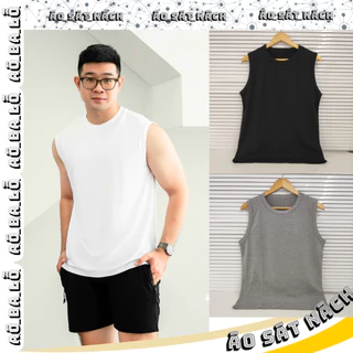 Áo sát nách 4THOME chất cotton thoáng mát thoải mái
