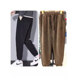 Quần dài trẻ em quần nhung tăm thu đông trẻ em 15kg-57kg hàng dày dặn