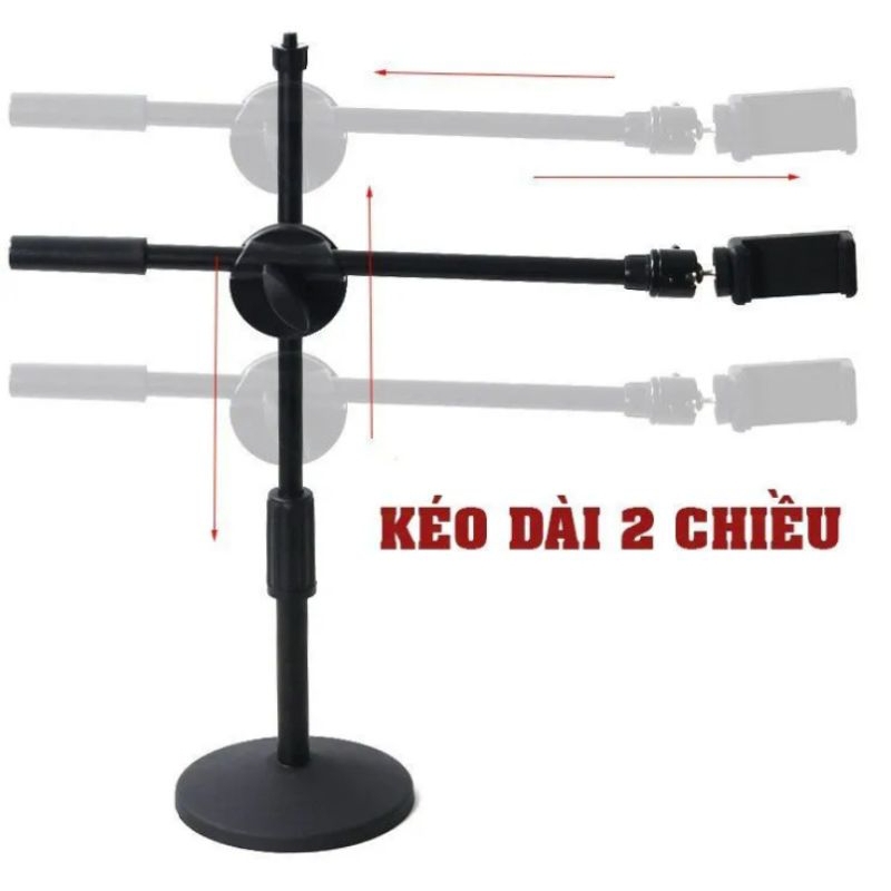 Giá Quay Video Để Bàn D36 Xoay 360 Độ D36 -Chân Quay Video Chụp Ảnh Từ Trên Xuống Chắc Chắn Nhỏ Gọn.
